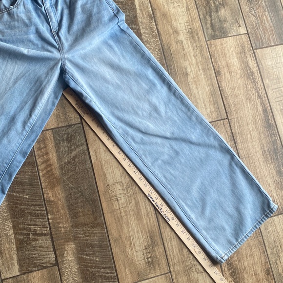 SO Super High Rise Light Blue Wide Leg Jeans - Picture 9 of 11